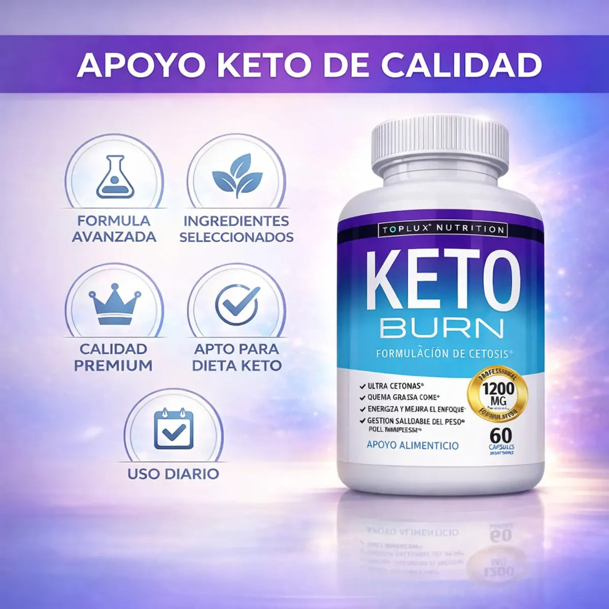 Keto Burn Toplux X60 Caps